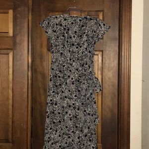 Nanette Lepore wrap dress floral 8